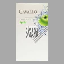 Cavallo Apple Superslim Sigara ( Elma Aromalı )