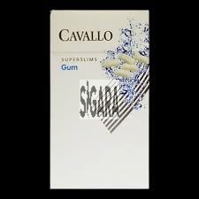 Cavallo Gum Superslim Sigara ( Sakız Aromalı )
