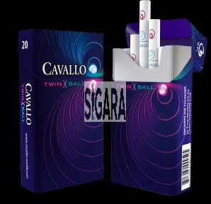 Cavallo Twin Ball Sigara ( Mentol ve Böğürtlen )