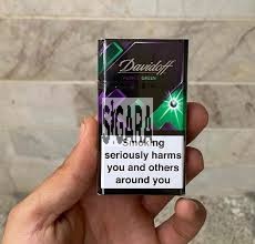 Davidoff Purple Green Sigara ( Orman meyveleri ve Mentol )