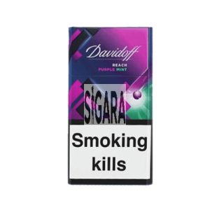 Davidoff Reach Purple Mint ( Böğürtlen Nane )