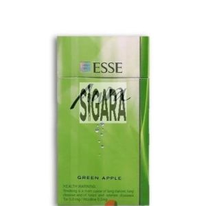 Esse Super Slim Aura Green Apple Sigara ( Yeşil Elma Aromalı )