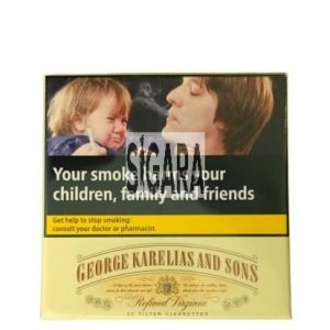 George Karelias And Sons Refined Virginia Sigara
