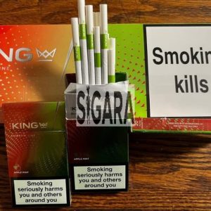 King Rainbow Line Apple Mint Sigara ( Elma-Nane )