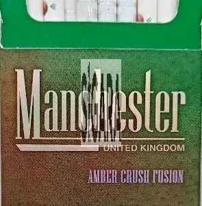Manchester Amber Crush Fusion Sigara ( Elma ve Nane )