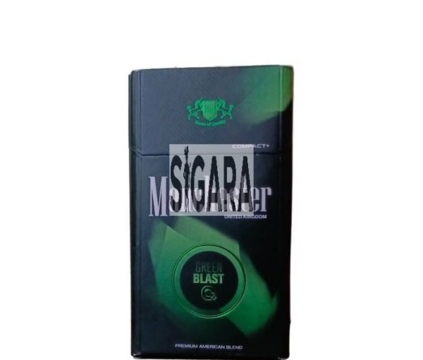 Manchester Queen Compact Green Blast Sigara