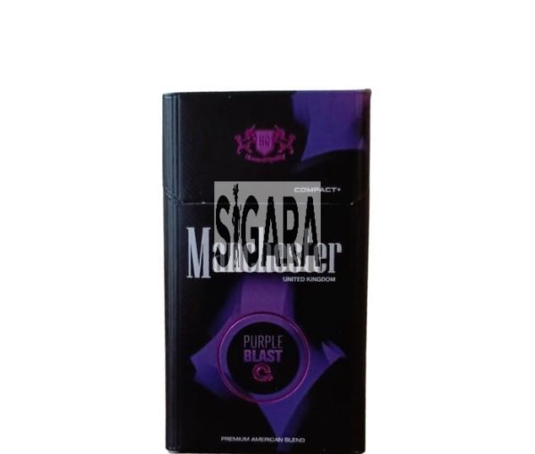 Manchester Queen Compact Purple Blast Sigara