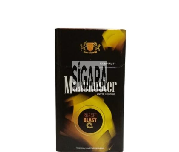 Manchester Queen Compact Russet Blast Sigara ( Portakal nane Aromalı )