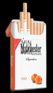 Manchester Superslims Peach Sigara ( Şeftali Aromalı )