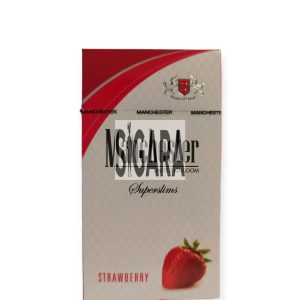 Manchester Superslims Strawberry Sigara ( Çilek Aromalı )