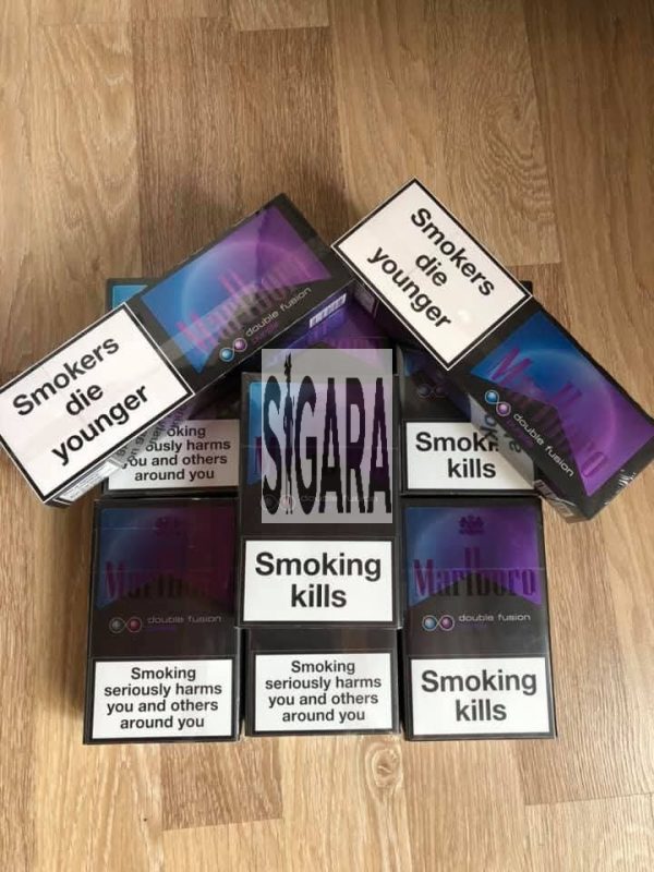 Marlboro Double Fusion Sigara (Mentol ve Böğürtlen)