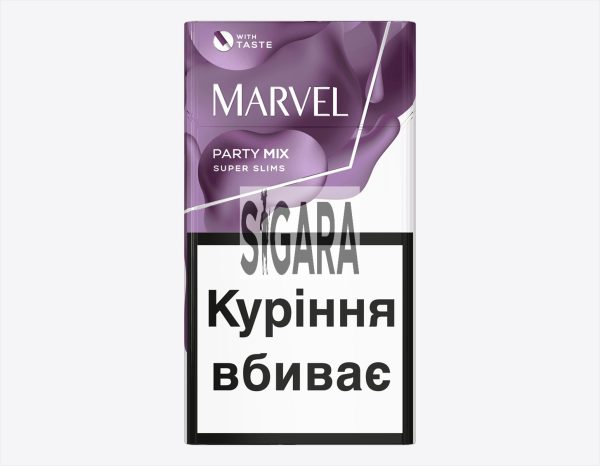 Marvel Superslim Party Mix Sigara