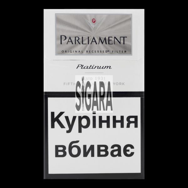 Parliament Platinum 20's Superlight Sigara
