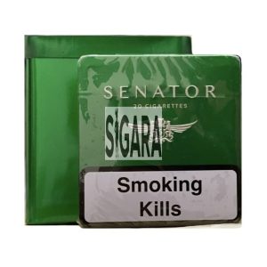Senator Double Apple Sigara Metal Kutu ( Elma Aromalı )