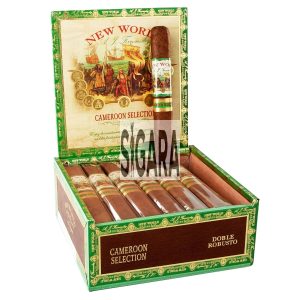 Aj Fernandez New World Cameroon Double Robusto 20's
