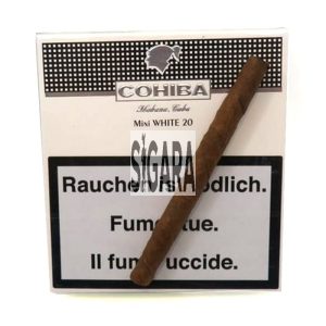 Cohiba Mini White 20 Sigarillo