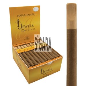 Hav-A-Tampa Jewels Birchwood Tip Sigarillo 50's