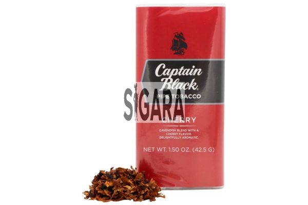 Captain Black Cherry Pipo Tütünü - Vişne