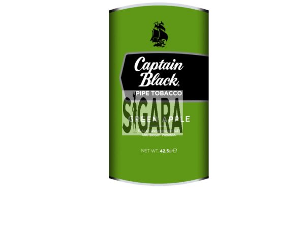 Captain Black Green Apple Pipo Tütünü (Elma Aromalı)