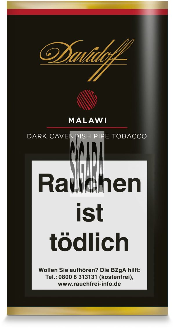 Davidoff Malawi Dark Cavendish Pipo Tütünü - 50Gr