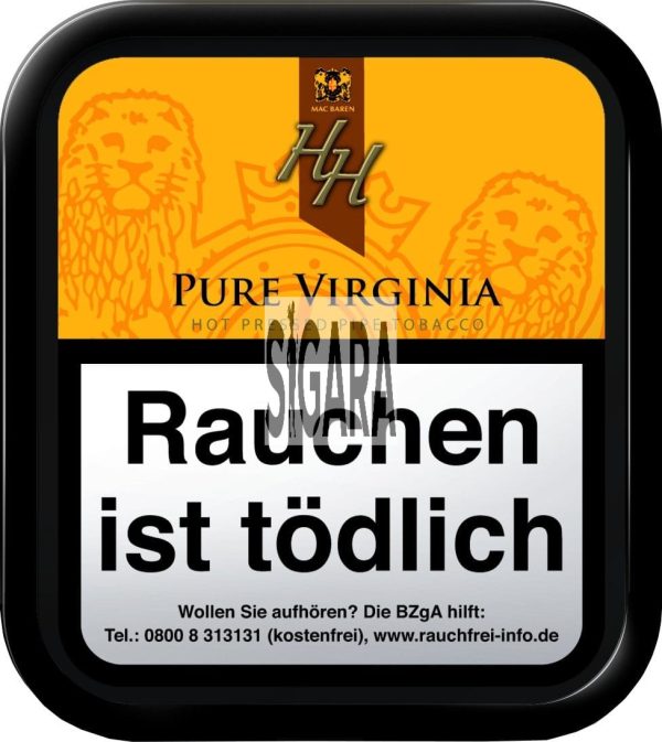 Mac Baren HH Pure Virginia Pipo Tütünü - 50Gr